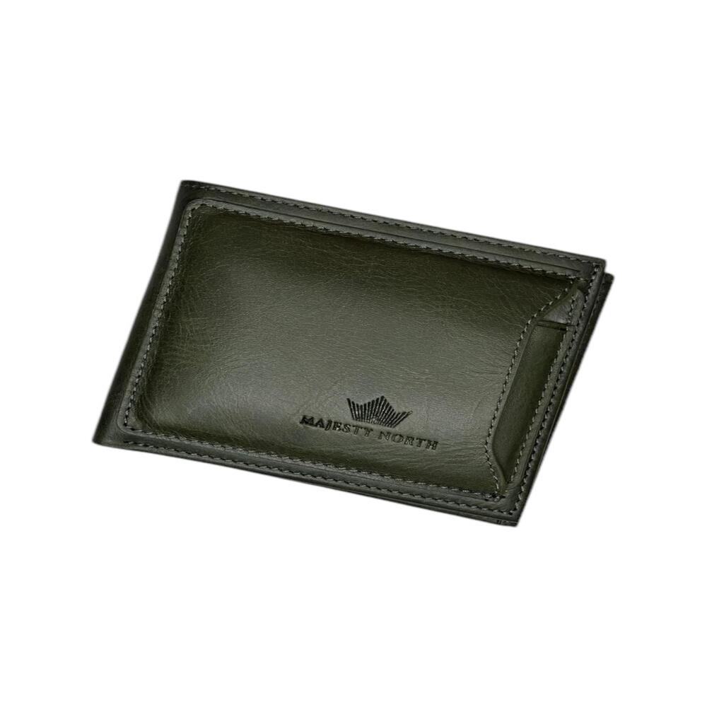 Majesty_North_1595_Crazy_Yeşil_Deri_Erkek_Cüzdanı_Mini_Kartlık(1)