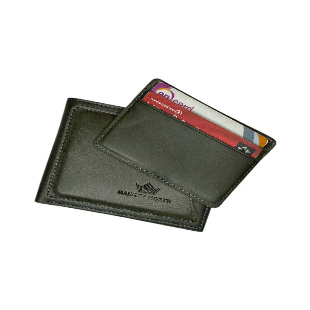 Majesty_North_1595_Crazy_Yeşil_Deri_Erkek_Cüzdanı_Mini_Kartlık(3)